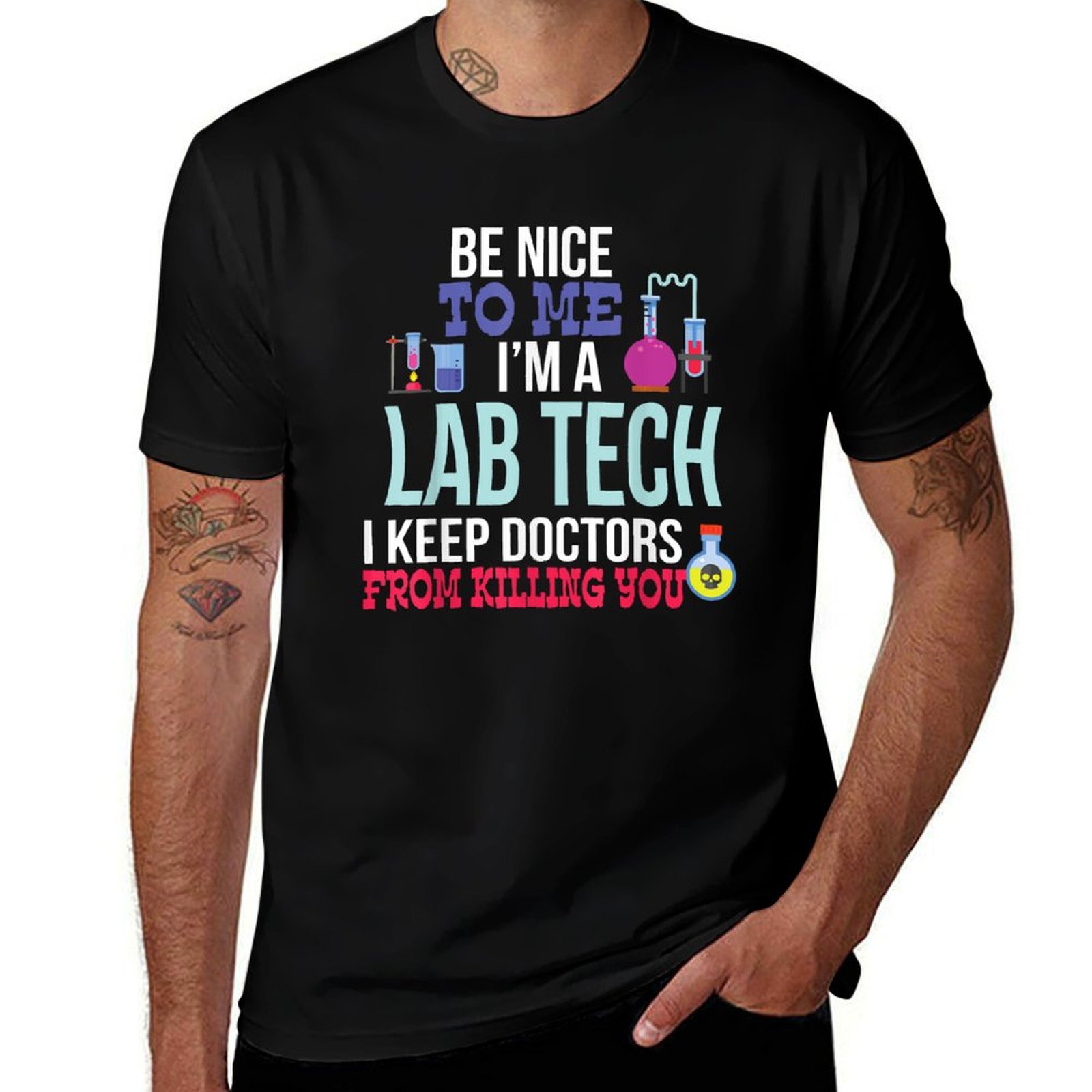 Medical Laboratory Technician - Kaos Lucu Teknisi Laboratorium Medis Ukuran