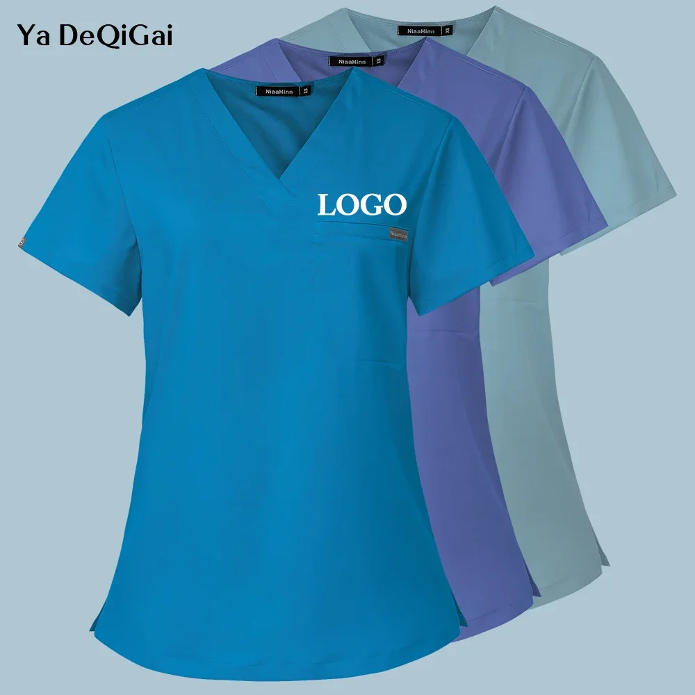 Atasan Scrub Seragam Perawat P - Medical Lab Worker ulasan dan harga